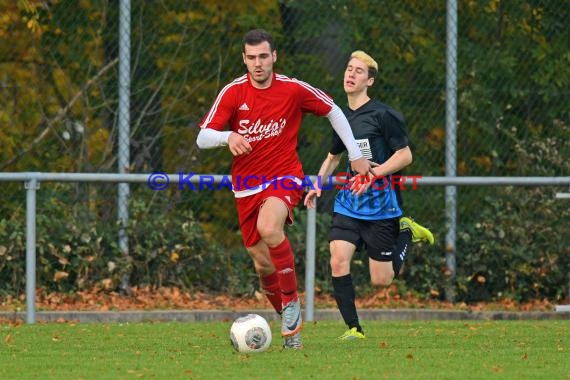 Kreisklasse A FC Weiler vs SPG Kirchardt/Grombach 05.11.2017 (© Kraichgausport / Loerz)